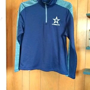 Dallas Cowboys quarter zip top